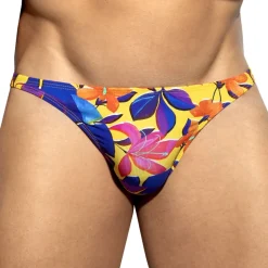 String Bold Flowers Jaune