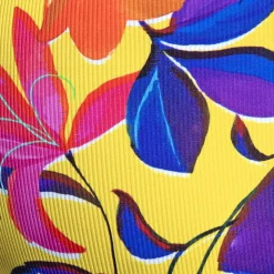 String Bold Flowers Jaune