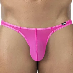 String Brazilian SP4NDEX GLOW Mesh Rose Vif