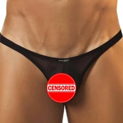 String Capri Mesh Noir