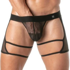 String Chaps Transgressiv Noir