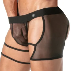 String Chaps Transgressiv Noir