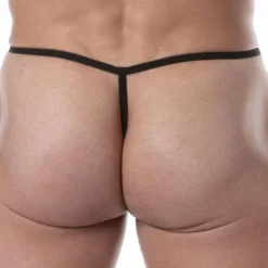 String Circuit Résille Noir