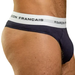String Coton Bleu Marine