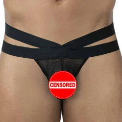 String Crossed R4VAGE Noir