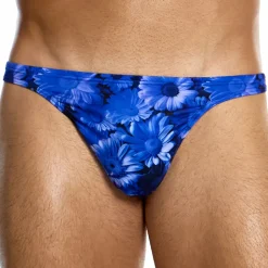 String de Bain Daisies Bleu
