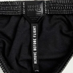 String de Bain Pleasure Avant-Garde Noir