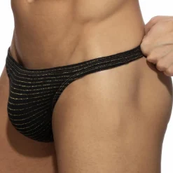 String de Bain Réversible Régal Noir