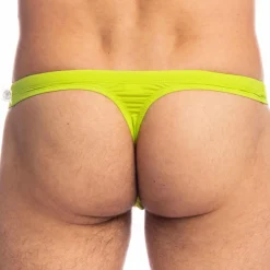 String de Bain Teddy Vert Fluo