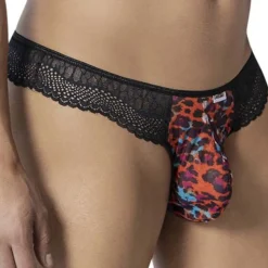 String Dentelle Léopard