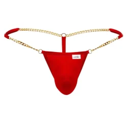 String Ficelle Chaînette Rouge