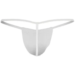 String Ficelle Coulissant Blanc