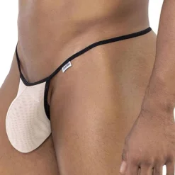 String Ficelle Résille Beige