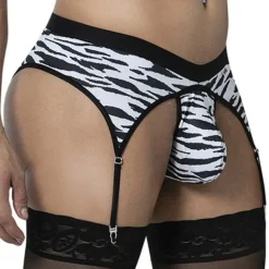 String Jarretière Zèbre