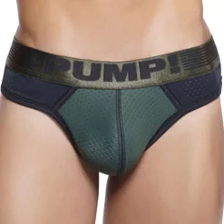 String Military Kaki - Noir