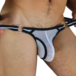 String Neo Camo Blanc