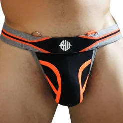 String New Wave Noir - Orange Fluo