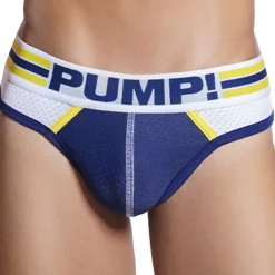 String Recharge Bleu Marine - Blanc