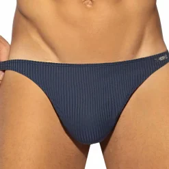 String Recycled Rib Bleu Marine