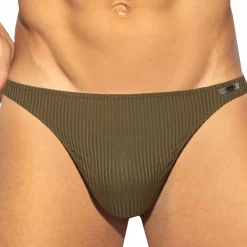 String Recycled Rib Kaki