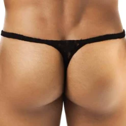 String Rio Dentelle Noir