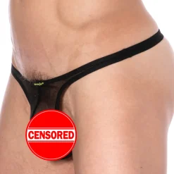 String Rio Mesh Noir