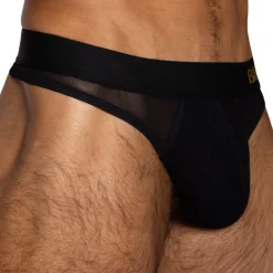 String Sexy Rib Noir