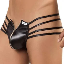 String Spider Zip Noir