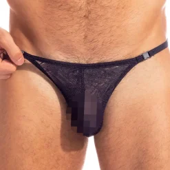 String Striptease Désirs Nocturnes Noir