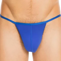 String Temptation Plume Bleu