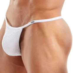 String Tentation Microfibre Blanc