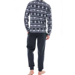 Tenue d'Intérieur Holidays Jacquard Bleu