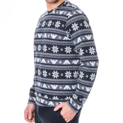 Tenue d'Intérieur Holidays Jacquard Bleu