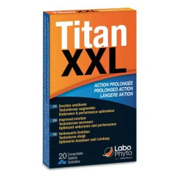 Titan XXL Action Prolongée - 20 Comprimés