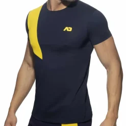 T-Shirt AD Coton Bleu Marine