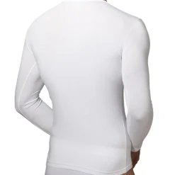 T-Shirt Col Rond Coton Modal Blanc