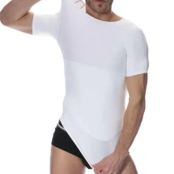 T-Shirt Compression Ferme Blanc