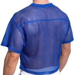 T-Shirt Crop Practice Bleu Roi