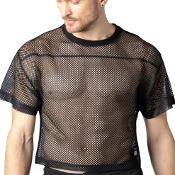 T-Shirt Crop Practice Noir