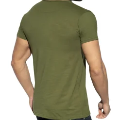 T-Shirt Flame Luxury Vert Kaki