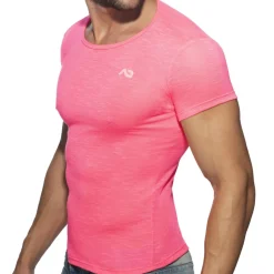 T-Shirt Flame Rose Fluo