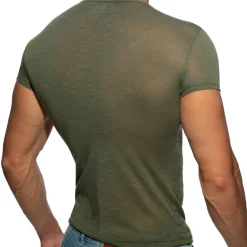 T-Shirt Flame Vert Kaki