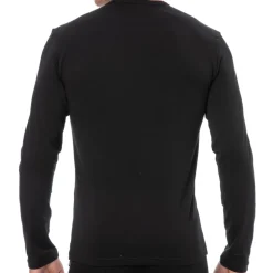 T-Shirt Manches Longues Bold Monogram Coton Noir