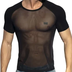 T-Shirt Raglan Net Noir