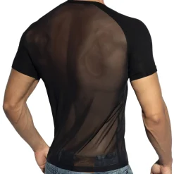 T-Shirt Raglan Net Noir