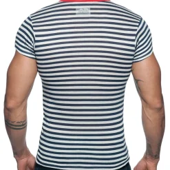 T-Shirt Sailor Marinière - Rouge