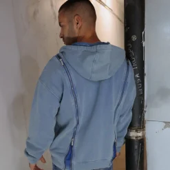 Veste à Capuche Darkroom Indigo