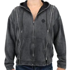 Veste à Capuche Darkroom Noire