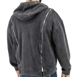 Veste à Capuche Darkroom Noire