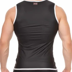 Veste Biker Robin Noir - Blanc